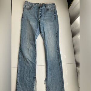 Zara jeans, flare bottom size 10